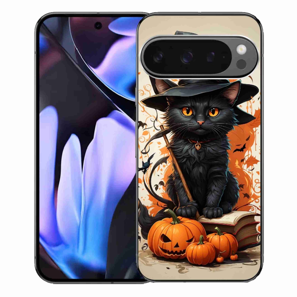 Zselés borítás mmCase a Google Pixel 9 Pro XL számára - macskavarázsló