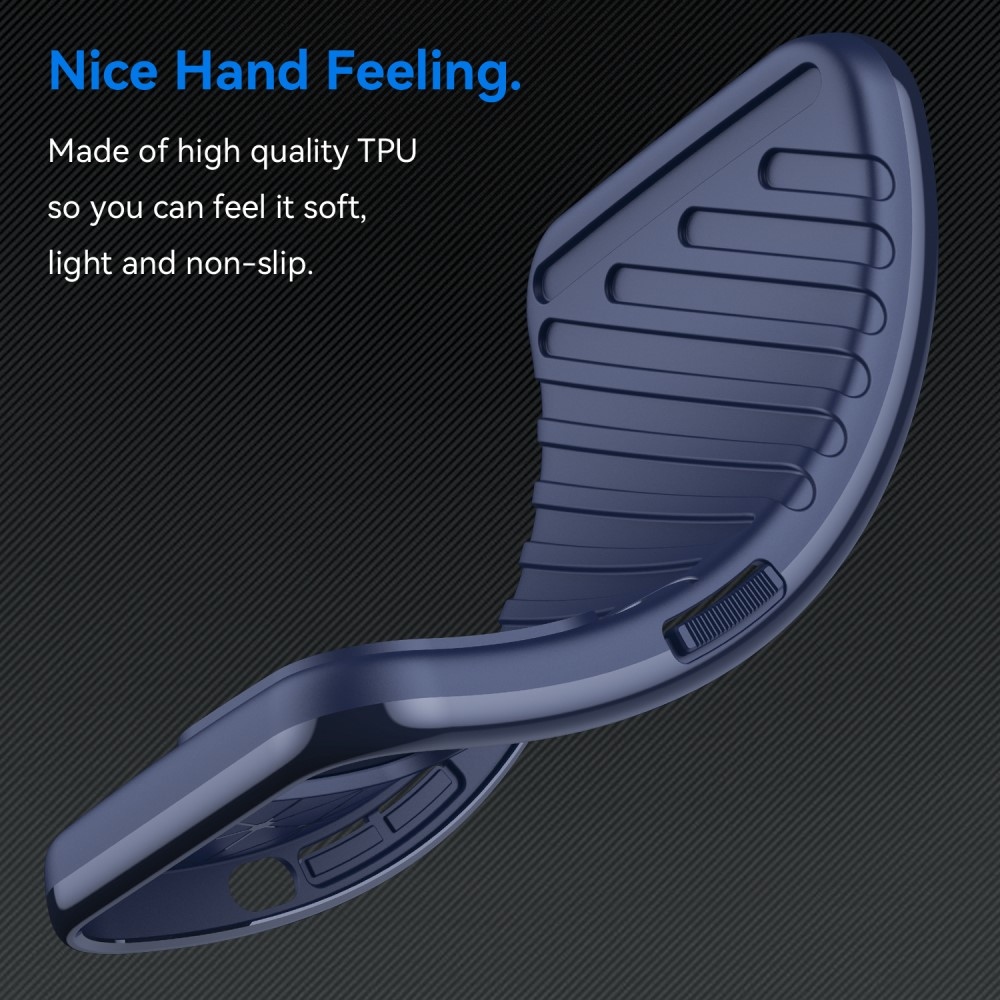 Thunder tartós zselés tok Samsung Galaxy S24+/S25+ készülékhez - kék