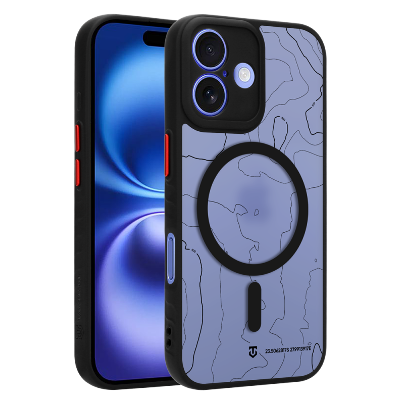 Tactical MagForce Warthog tok az Apple iPhone 16-hoz, Asphalt színben