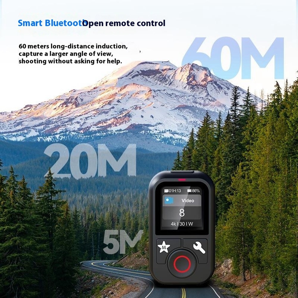 TELESIN Bluetooth távirányító GoPro Hero 13/12/11/10/9/8 és GoPro Max készülékekhez