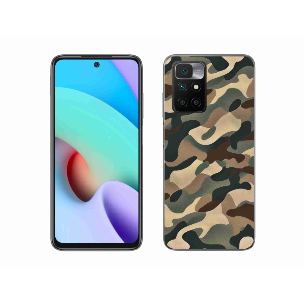 Zselés borítás mmCase a Xiaomi Redmi 10/Redmi 10 (2022) - terepszínű mintázat 11