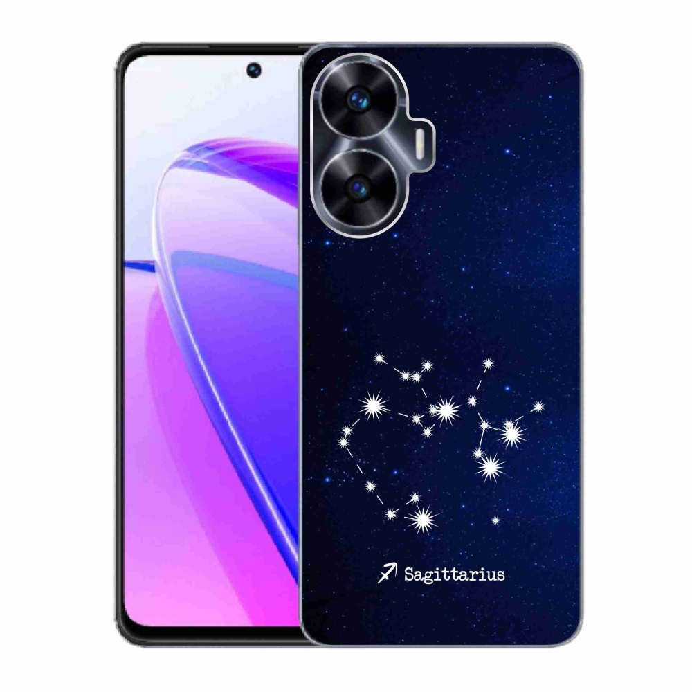 Gél borítás mmCase a Realme C55 készülékhez - Nyilas csillagkép