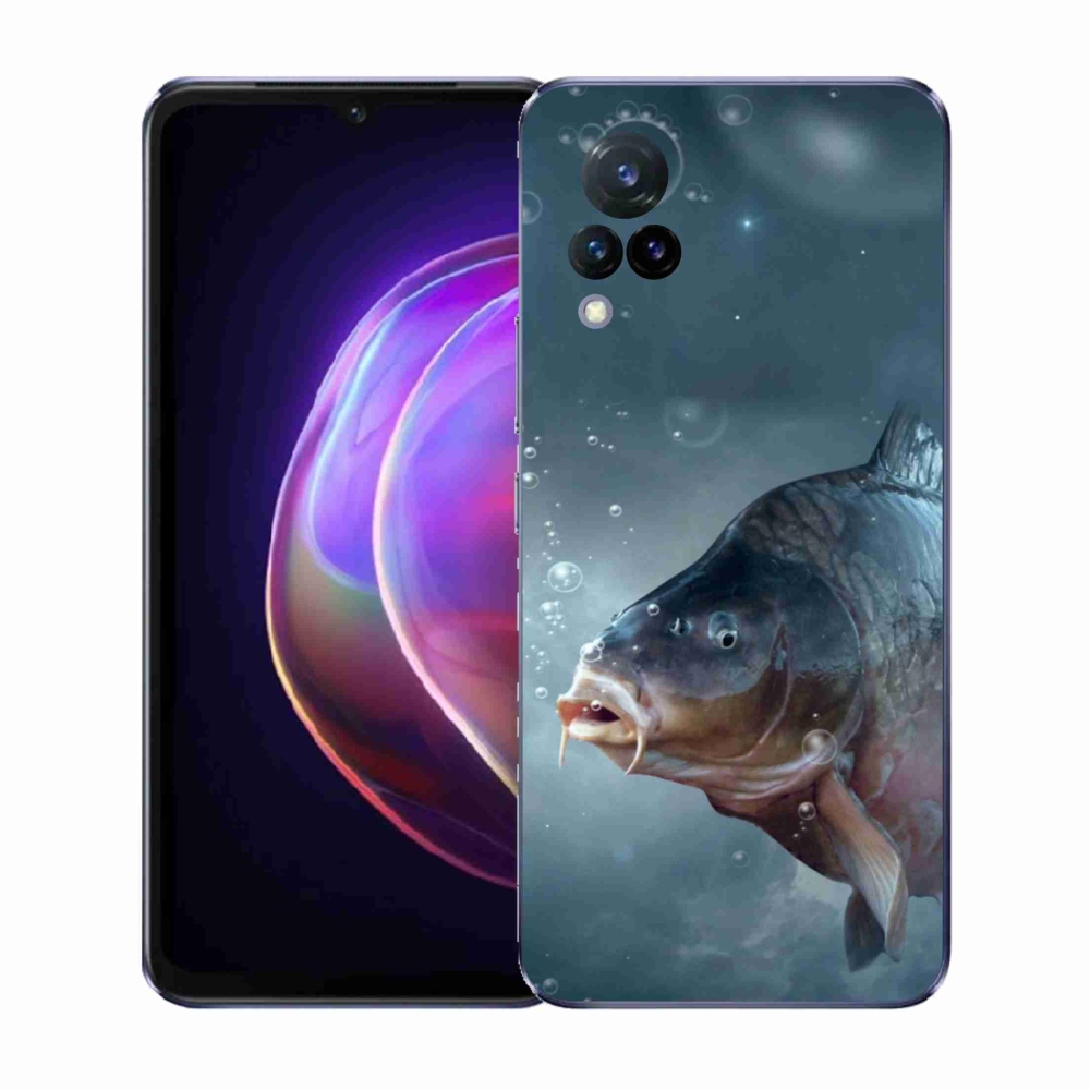 Gél borítás mmCase a Vivo V21 4G/5G-n - ponty és buborékok