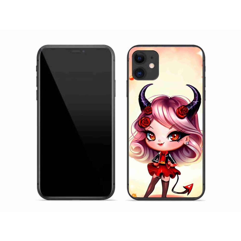 Zselés borítás mmCase iPhone 11 készülékhez - rajzfilmes ördög