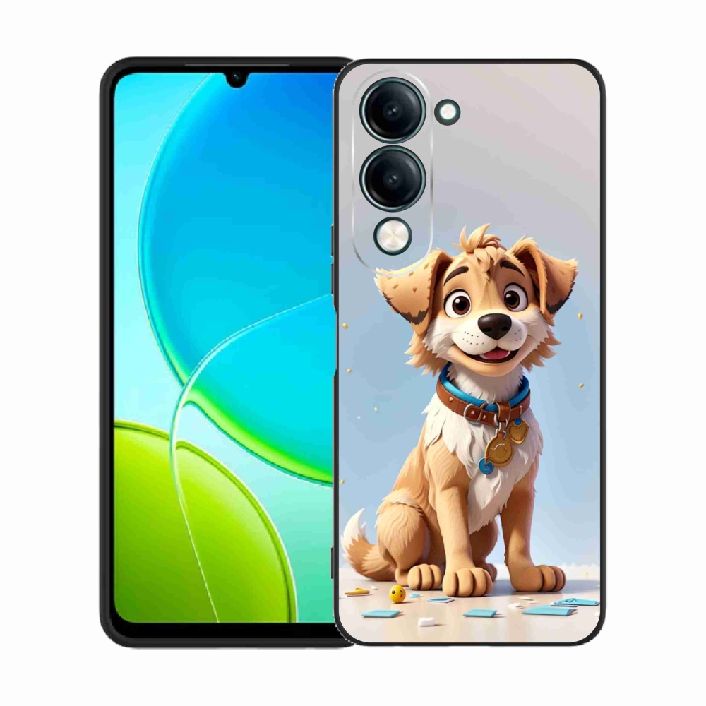 Gél borító mmCase a Vivo Y29s 5G-hez - rajzfilm kiskutya