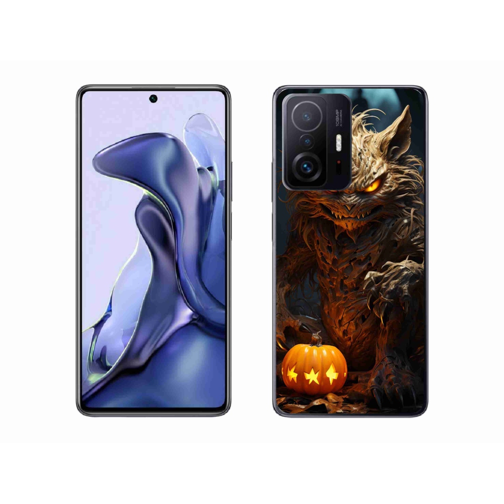 Gél borítás mmCase a Xiaomi 11T-hez - Halloween szörnyeteg