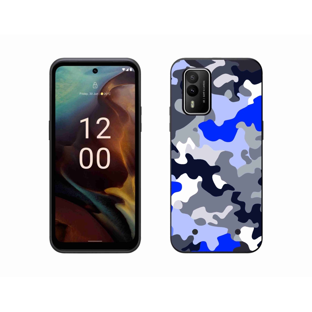 Zselés borítás mmCase a Nokia XR21 készülékhez - terepszínű minta 8