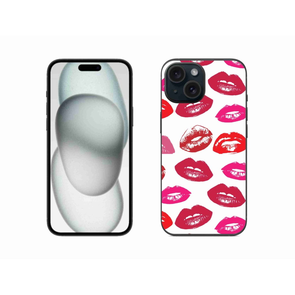 Zselés borítás mmCase iPhone 15 - ajkakhoz