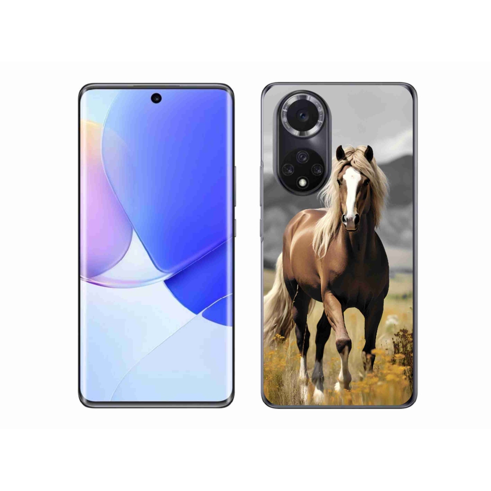 Zselés borítás mmCase a Huawei Nova 9-hez - barna ló 1