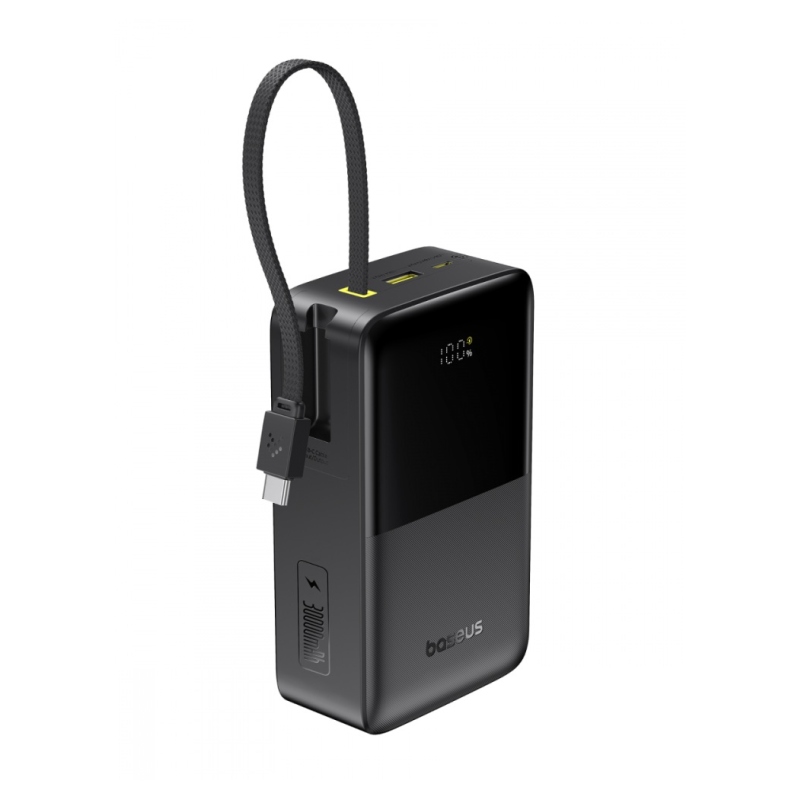 Baseus EnerFill FC51 Bipow 2 Pro 22,5 W-os hordozható akkumulátor, 30 000 mAh, Cosmic Black