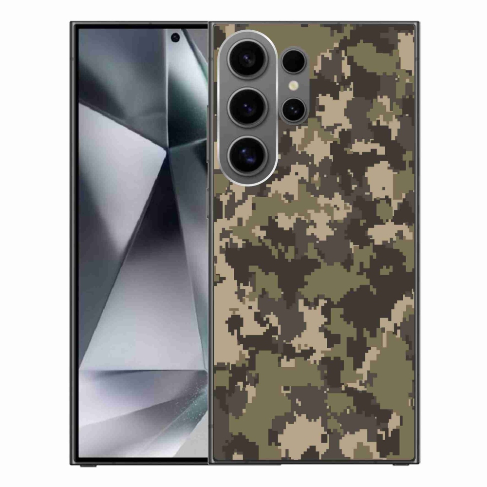 Gél védőhuzat mmCase Samsung Galaxy S24 Ultra - terepszínű mintázat 12