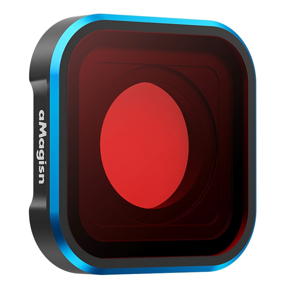 AMAGISN Búvárszűrő GoPro Hero 13/12/11/11 Mini/10/9 kamerákhoz - Piros