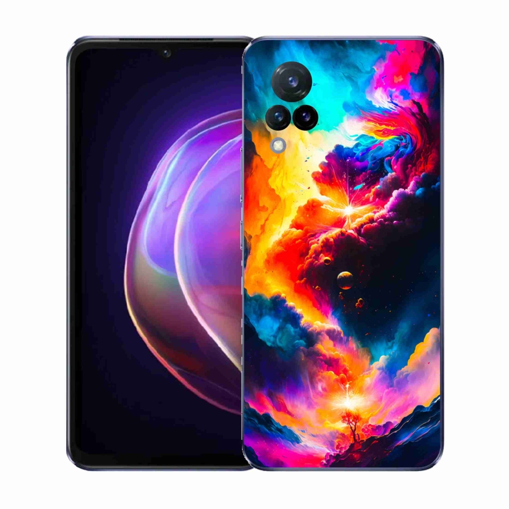 Gél borítás mmCase a Vivo V21 4G/5G készülékhez - absztrakt motívum