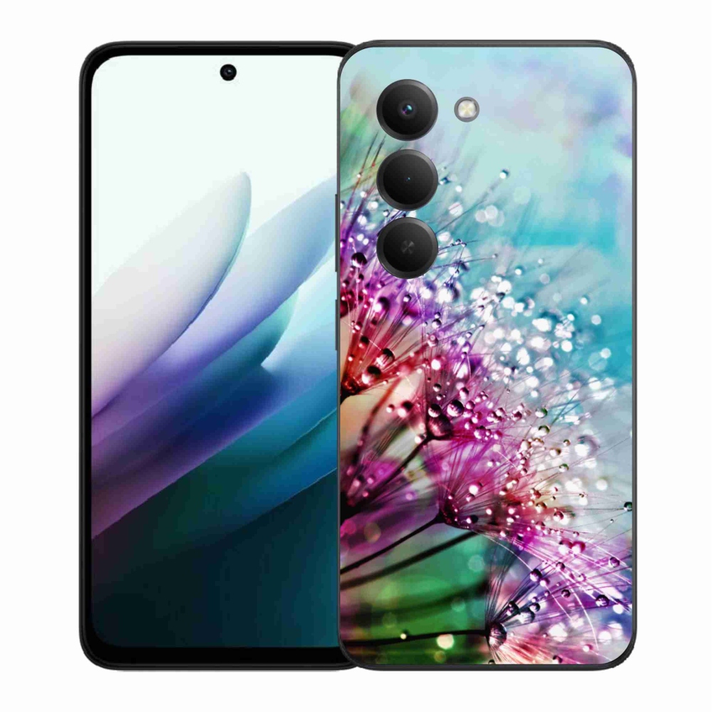 Gél borító mmCase a Xiaomi Redmi 15 4G/5G (171mm) - színes virágokhoz