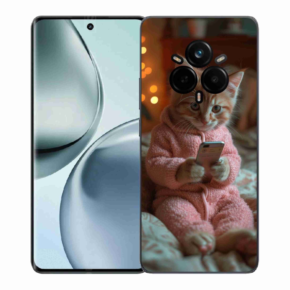 Zselés borítás mmCase a Realme 14 Pro+ 5G - baba mobillal