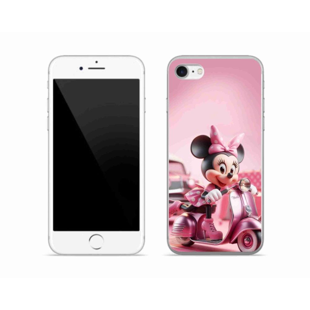Zselés borító mmCase iPhone SE (2022) - minnie 1
