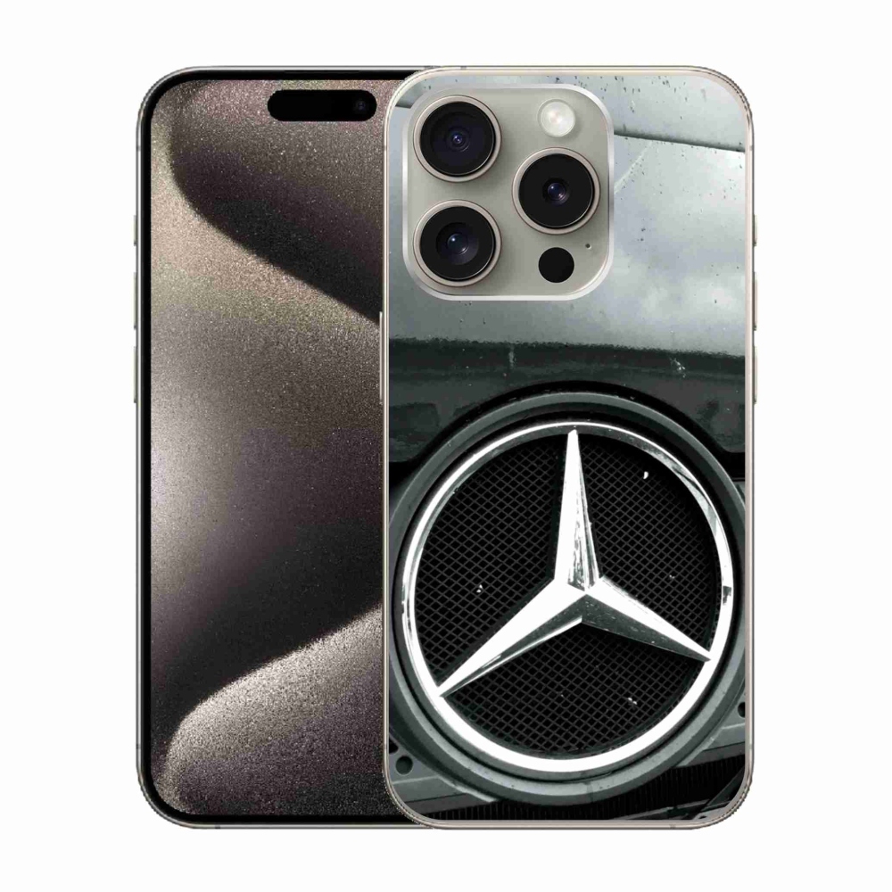 Zselés borítás mmCase iPhone 15 Pro készülékhez - Emblem 3