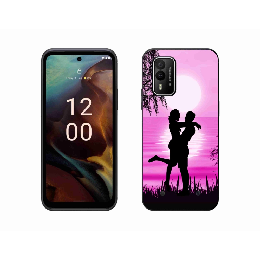 Gél tok mmCase a Nokia XR21 készülékhez - naplemente