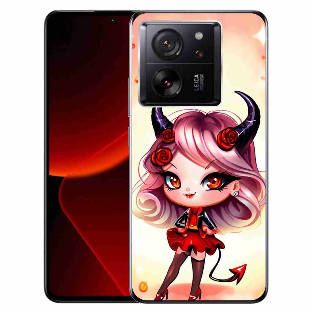 Gél borítás mmCase a Xiaomi 13T/13T Pro számára - rajzfilm ördög