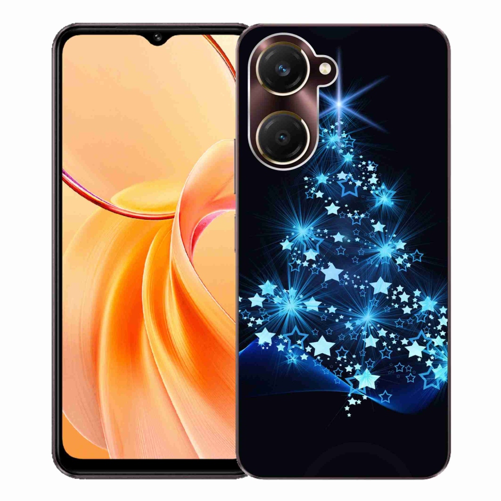 Gél borítás mmCase a Vivo Y28s 5G-hez - karácsonyfa