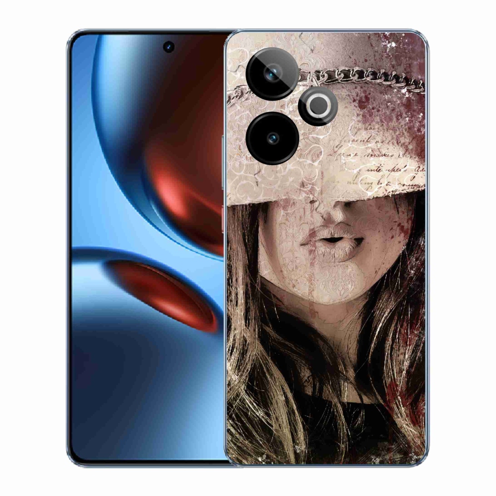 Rugalmas zselés tok mmCase képpel a Realme GT 7 5G/GT 7T 5G számára - lány