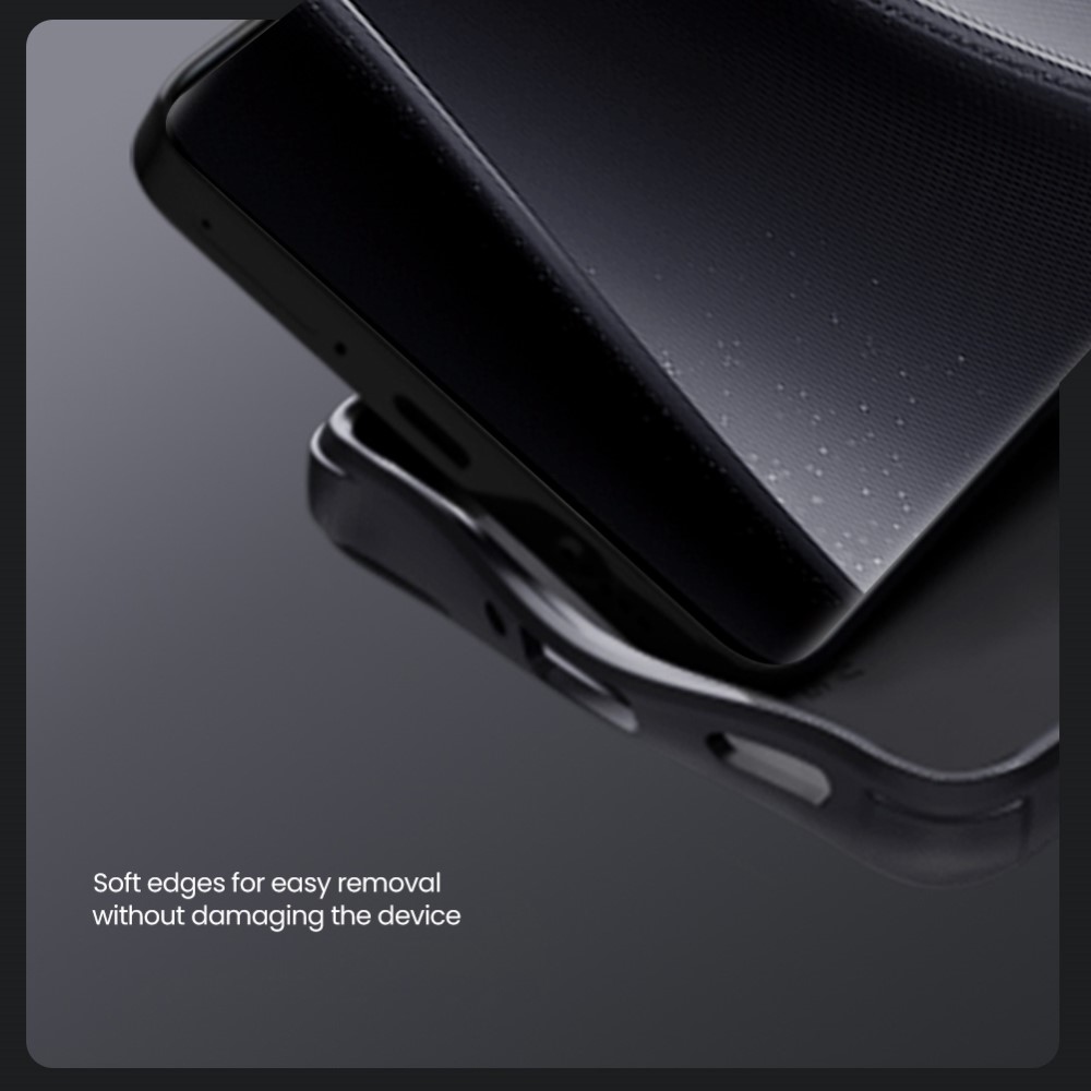 NLK zselés tok kameravédelemmel a Xiaomi Redmi Note 14 Pro+ 5G számára - fekete színű