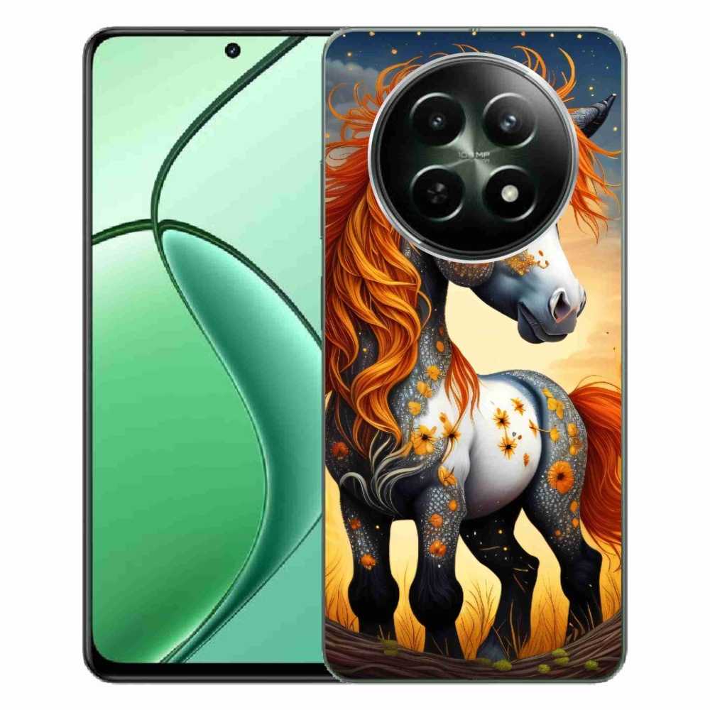 Zselés borítás mmCase a Realme 12 5G/12x 5G készülékhez - színes póni