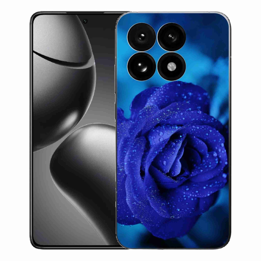 Gél borítás mmCase a Xiaomi 15T-hez - kék rózsa