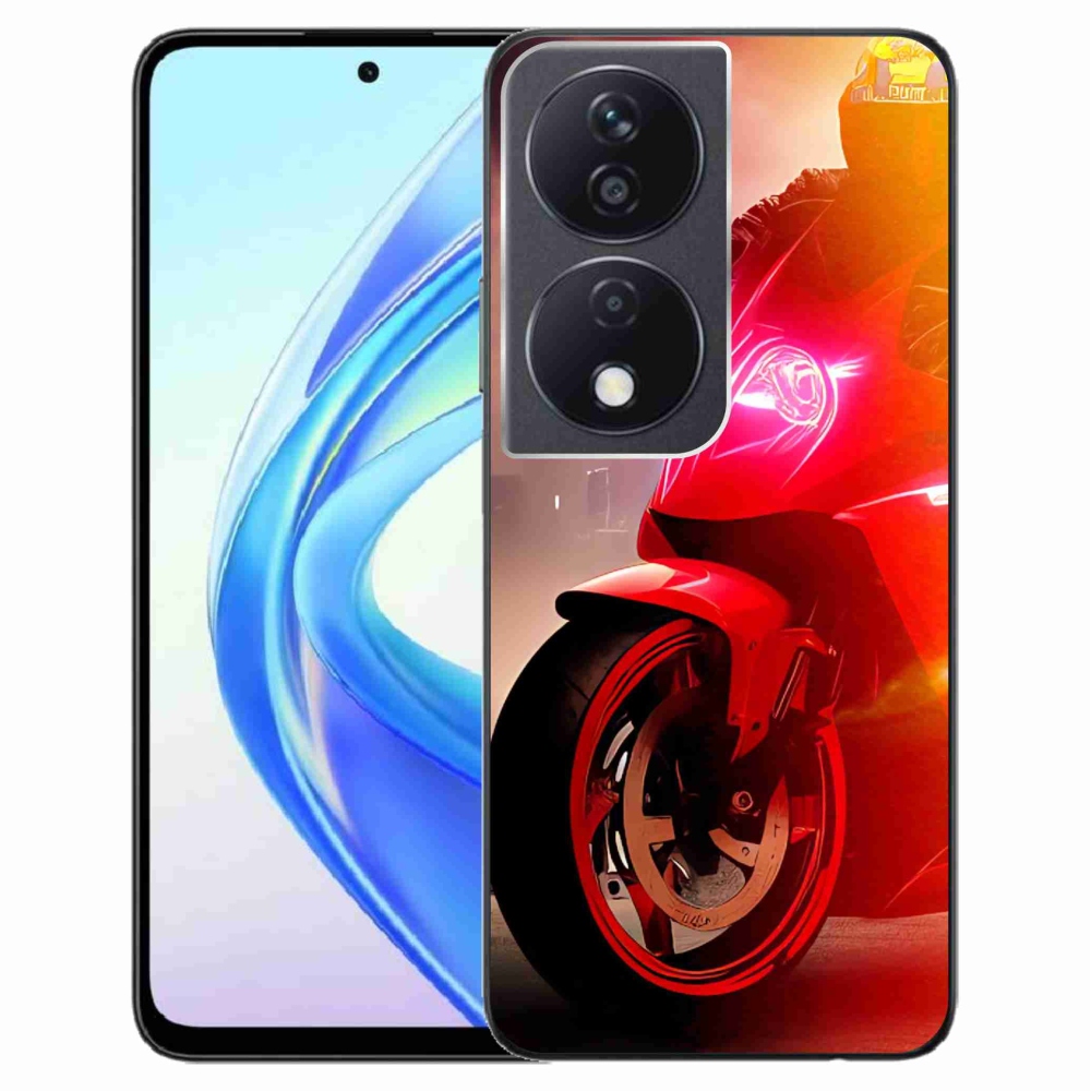 Zselés borítás mmCase a Honor X7b/Honor 90 Smart - motorosokhoz