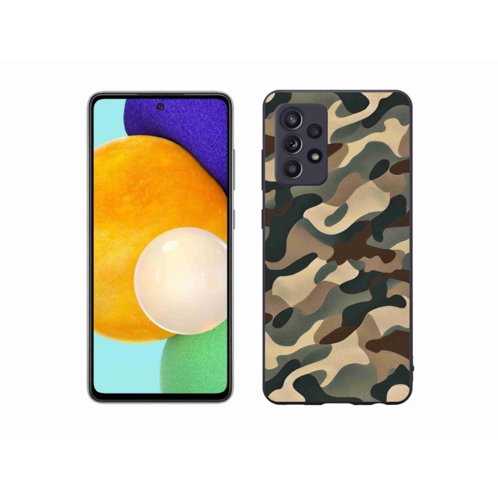 Zselés borítás mmCase Samsung Galaxy A52/A52 5G - terepszínű minta 11