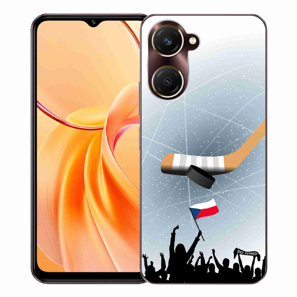 Gél borítás mmCase a Vivo Y28s 5G-hez - hoki rajongóknak