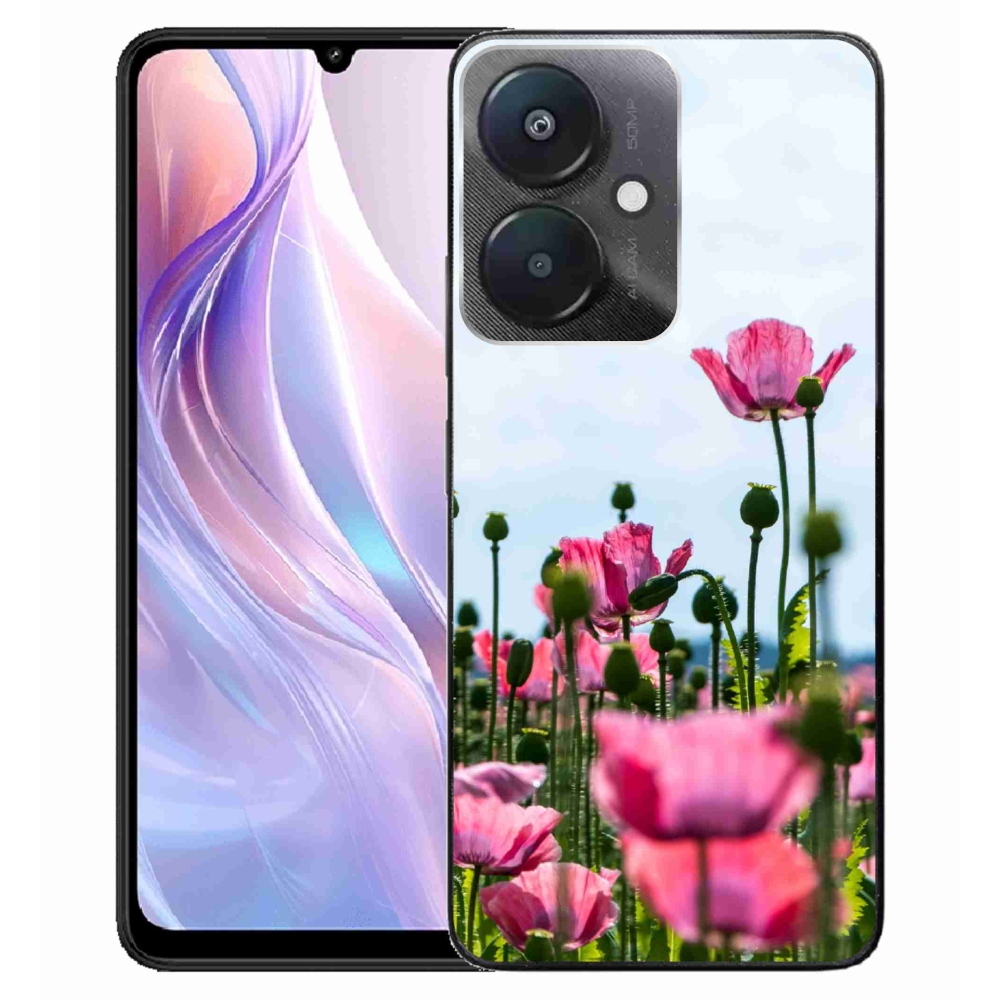 Gél borítás mmCase a Xiaomi Redmi 13C 5G-hez - mákos színű