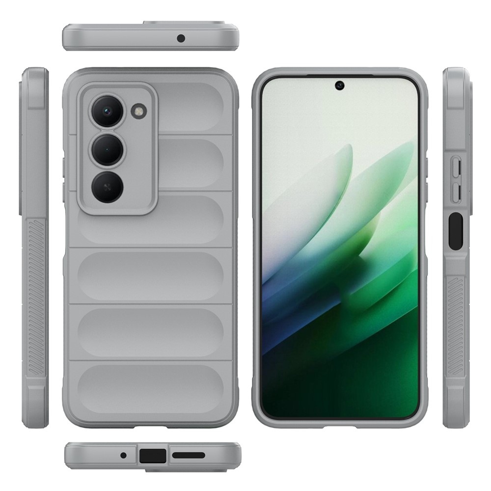 Rugg tartós zselés tok Xiaomi Redmi 15 5G (169mm) - világosszürke