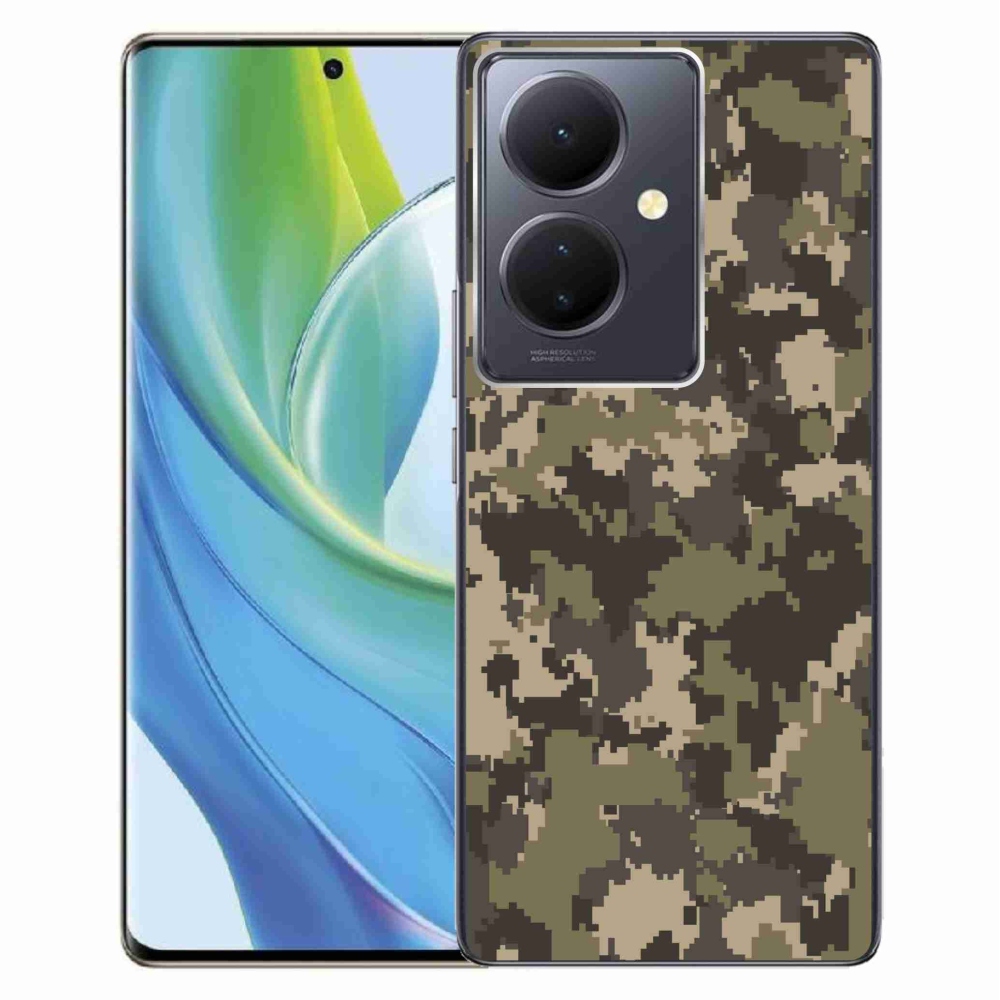 Gél védőburkolat mmCase a Vivo V29 Lite 5G-hez - álcázó minta 12