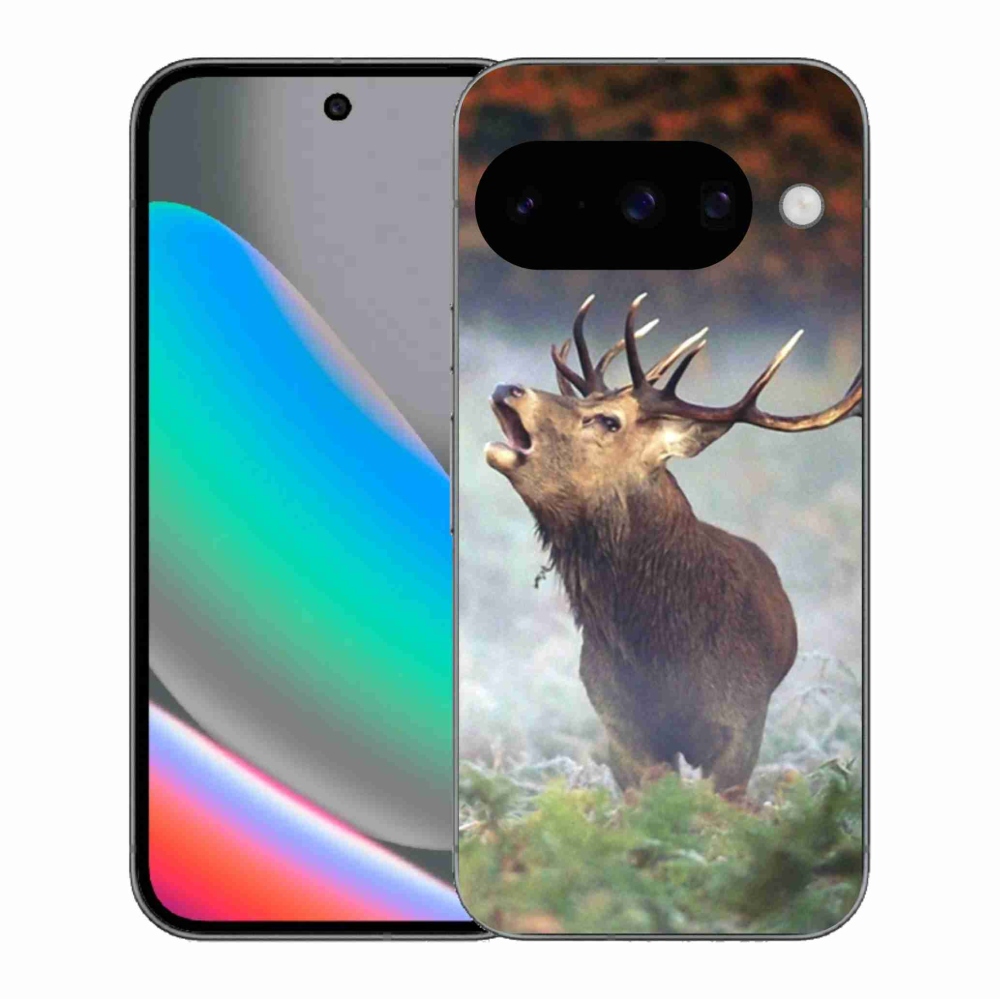 Zselés borítás mmCase a Google Pixel 10 - szarvas 2 számára