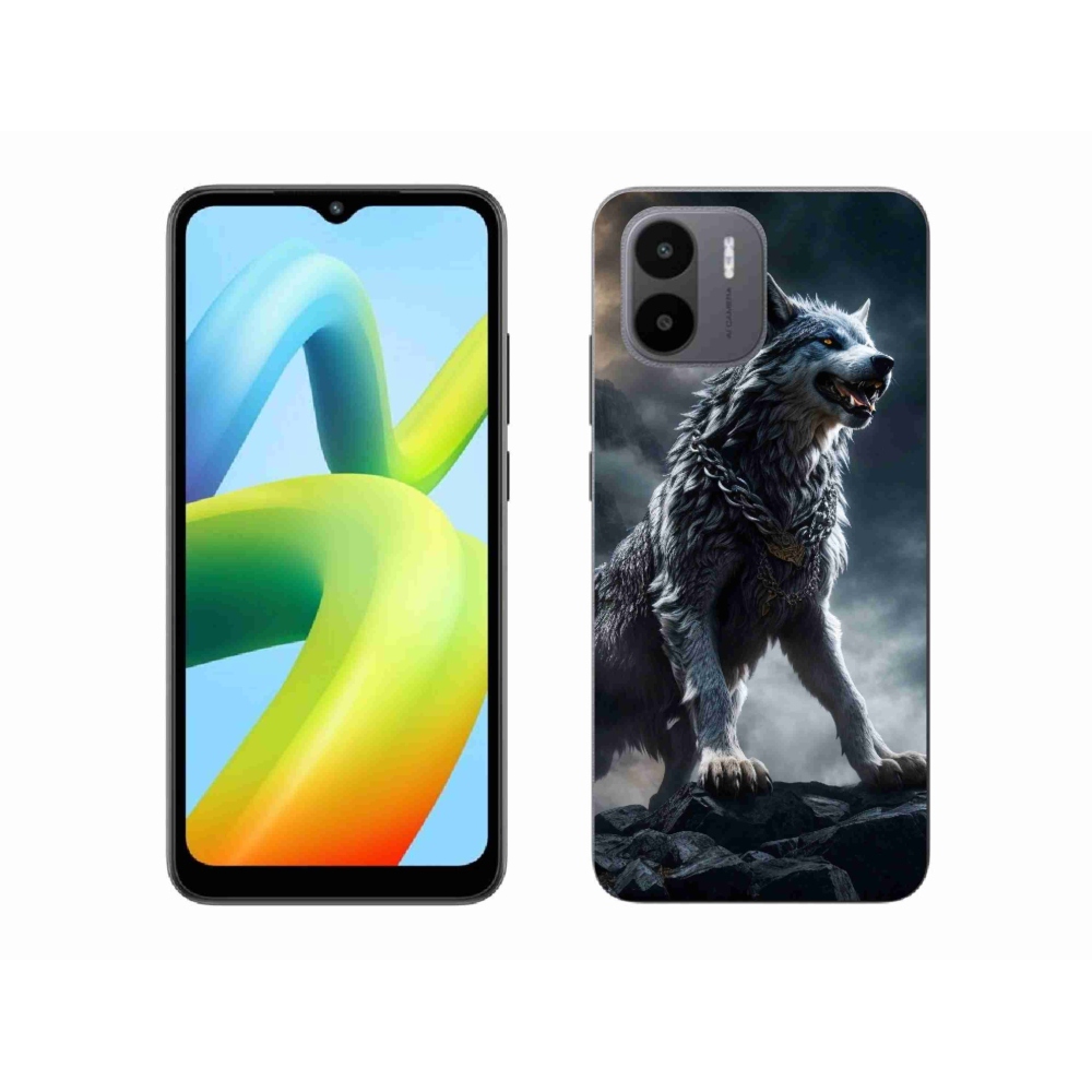 Gél borítás mmCase a Xiaomi Redmi A1/Redmi A2 készülékhez - farkas 1