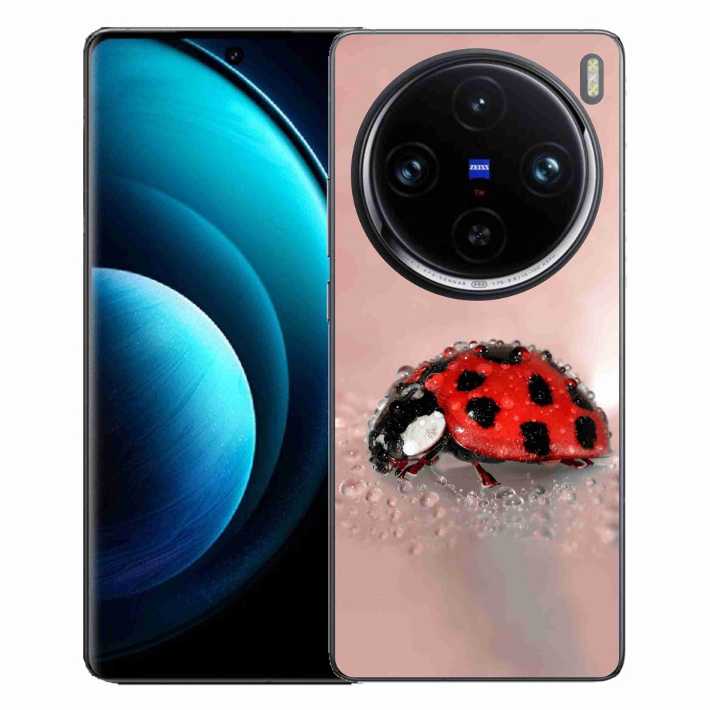 Zselés borítás mmCase a Vivo X100 Pro 5G készülékhez - katicabogár