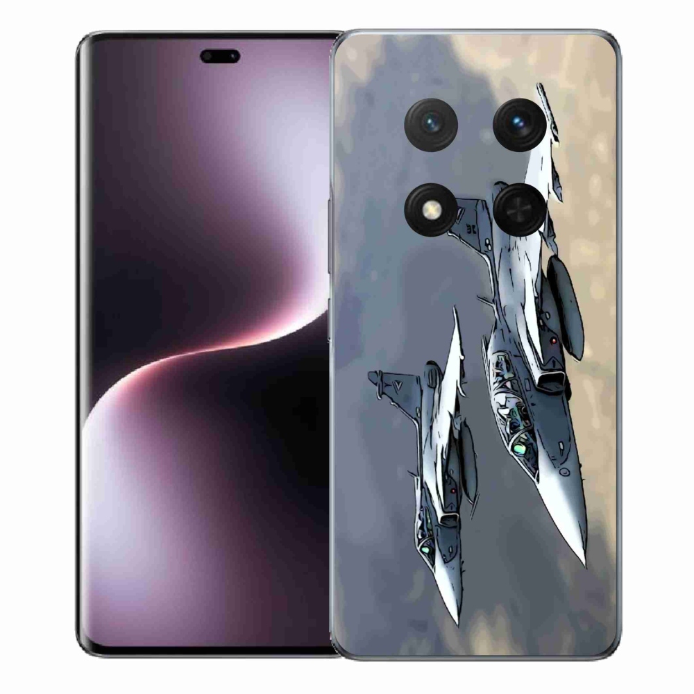 Gél borítás mmCase a Honor Magic 7 Lite 5G számára - vadászgépek