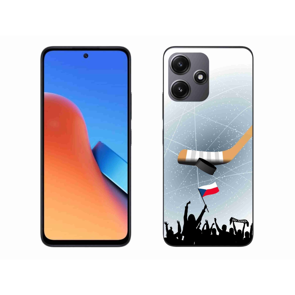 Gél borítás mmCase a Xiaomi Redmi 12 5G-hez - hoki szurkolóknak