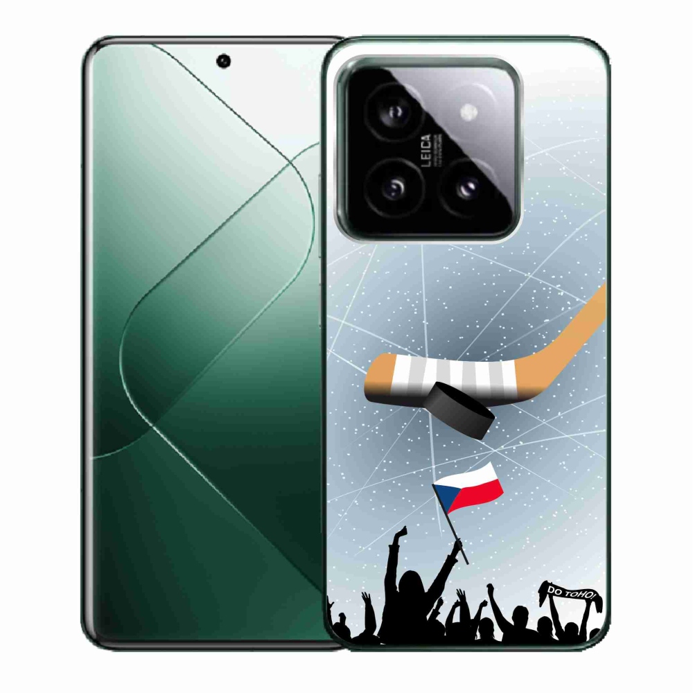 Gél borítás mmCase a Xiaomi 14 - hoki rajongók számára