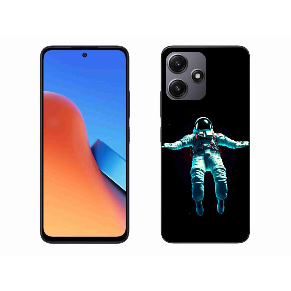 Gél borítás mmCase a Xiaomi Redmi 12 5G számára - kozmonauta