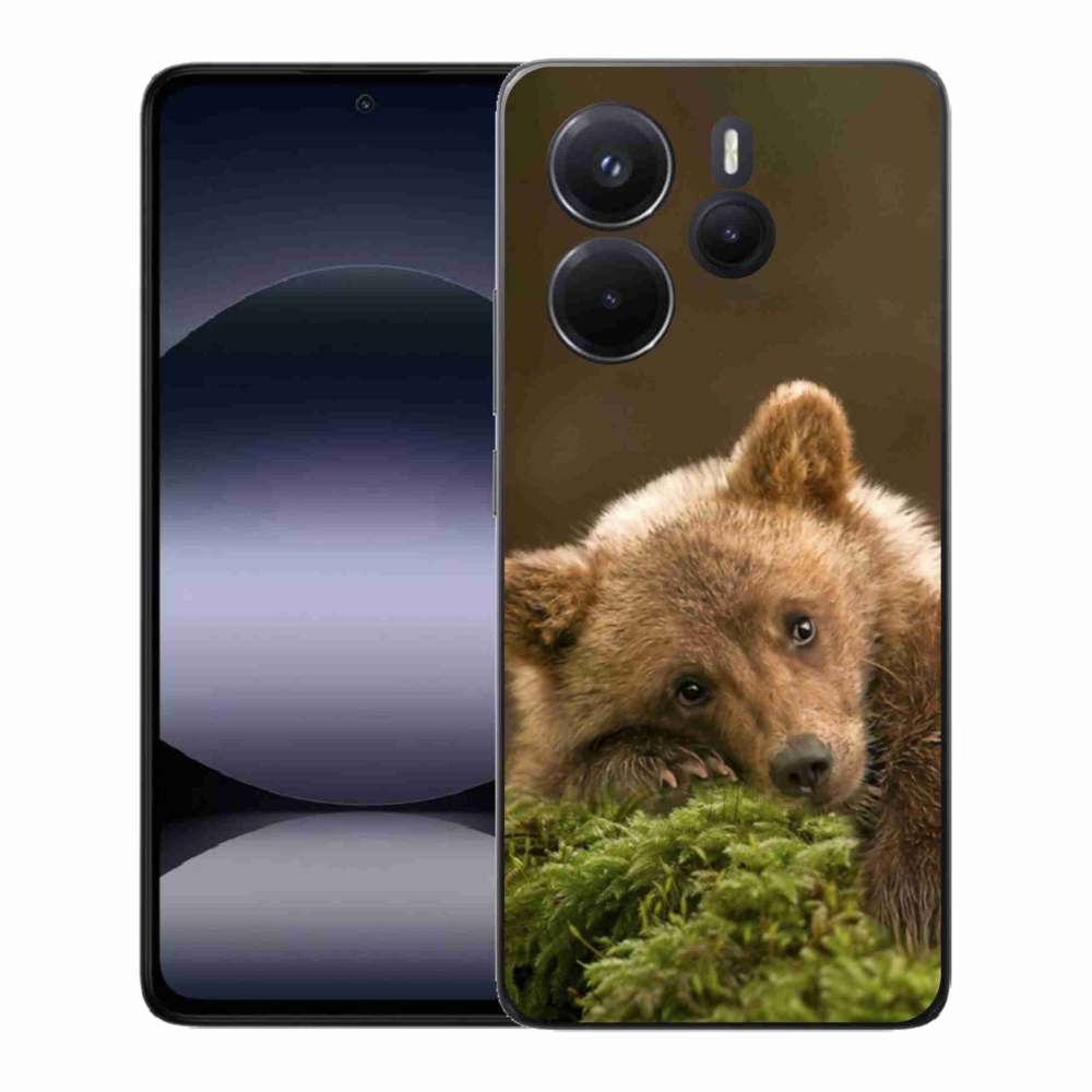 Gél borítás mmCase a Xiaomi Redmi Note 14-hez - medve