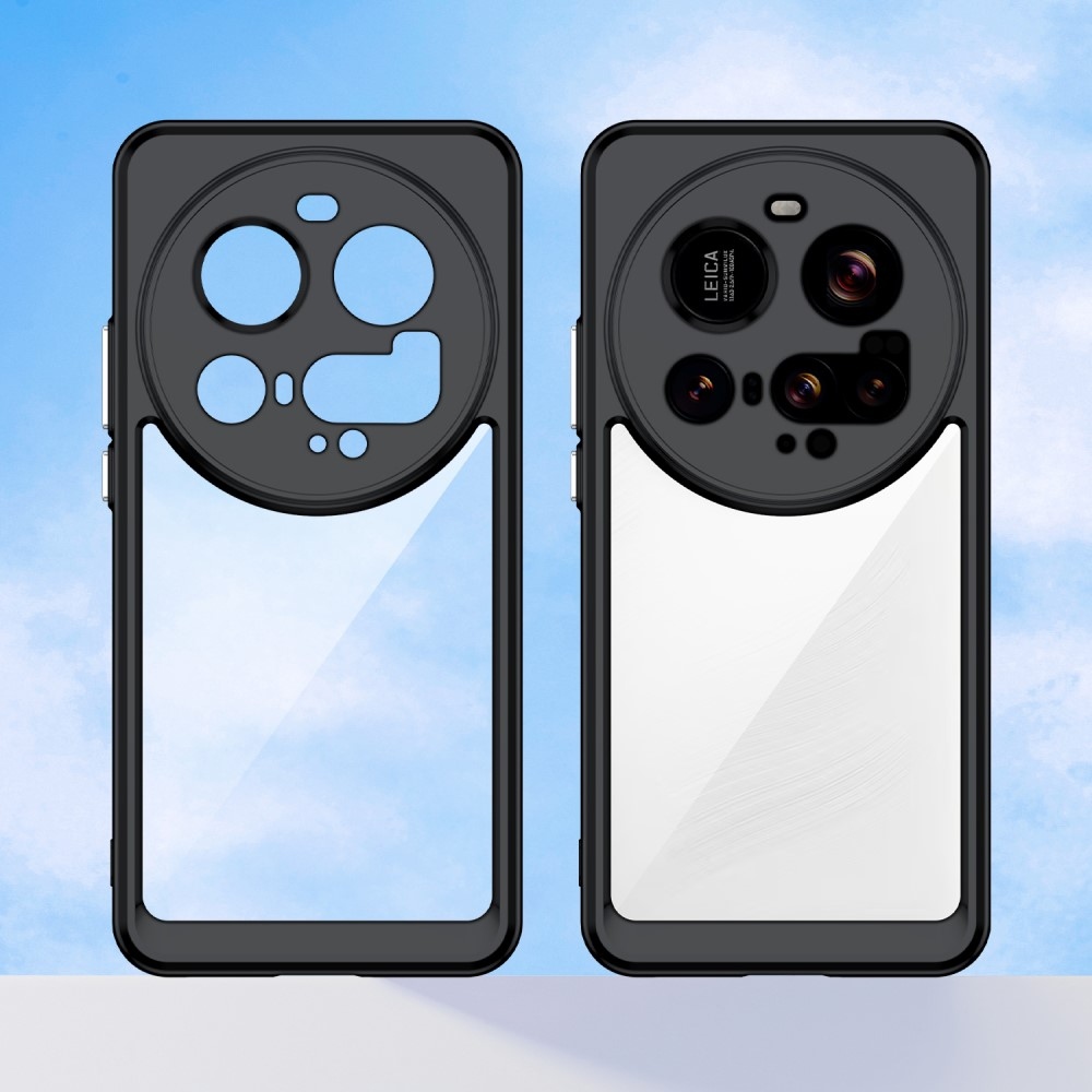 Gél tok fix hátlappal Xiaomi 15 Ultra - fekete