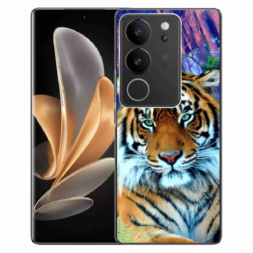 Gél tok mmCase a Vivo V29 5G-hez - tigris