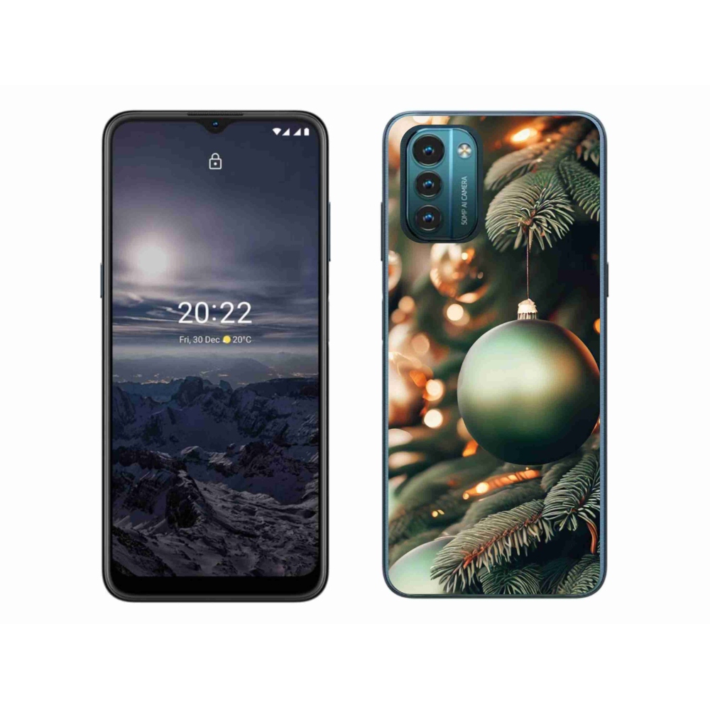 Zselés borítás mmCase a Nokia G11/G21 készülékhez - karácsonyi dekoráció 1
