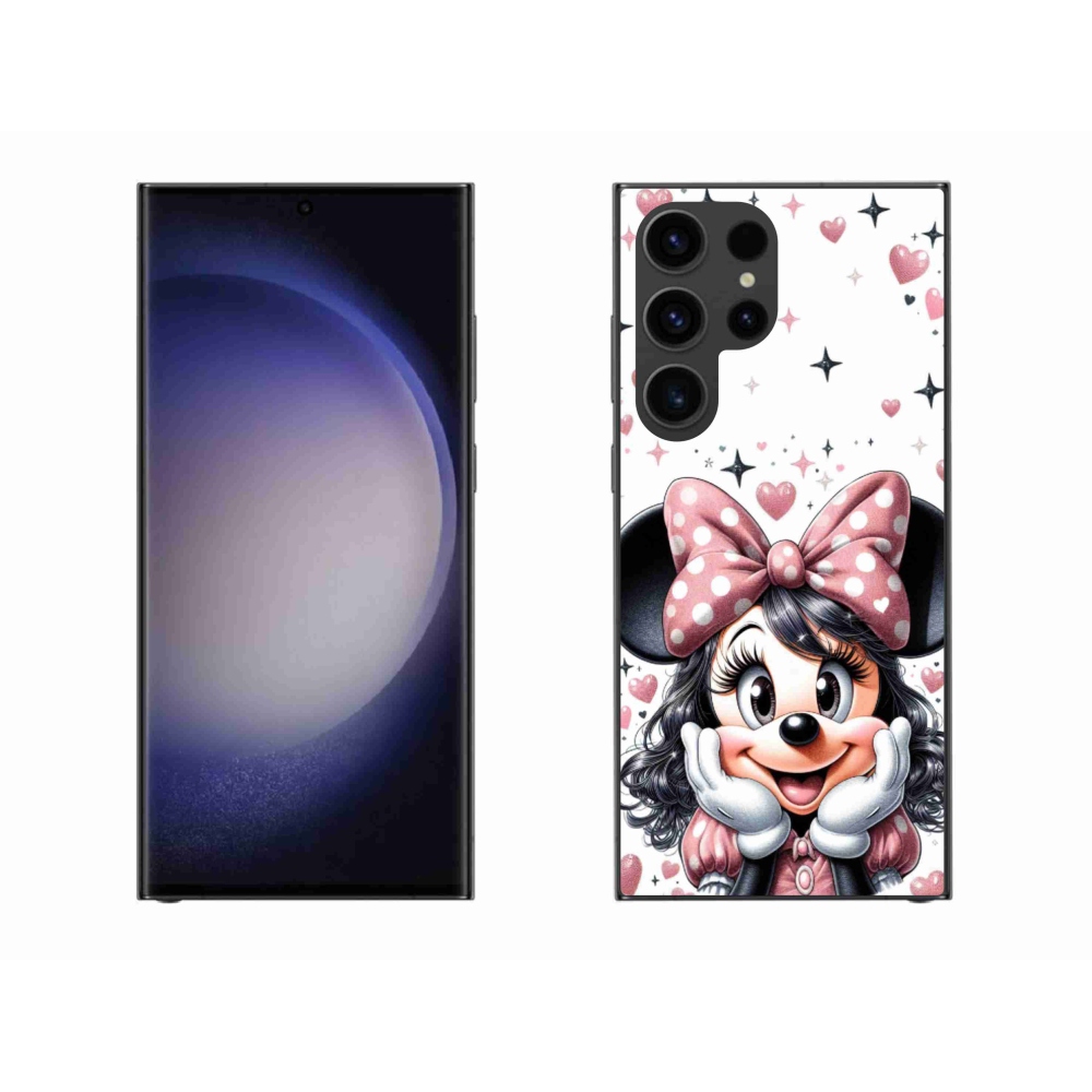 Zselés borítás mmCase Samsung Galaxy S23 Ultra 5G - minnie