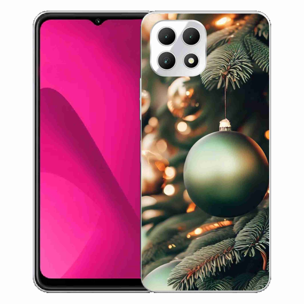 Zselés borítás mmCase a T-Mobile T Phone 2 készülékhez - Karácsonyi dekorációk 1