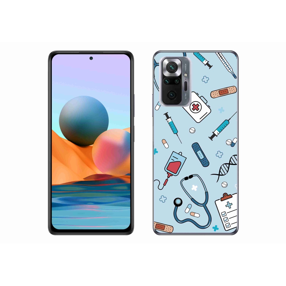 Gél borítás mmCase a Xiaomi Redmi Note 10 Pro számára - egészség 1