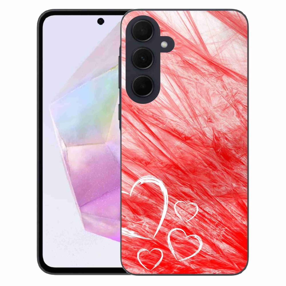 Gél védőhuzat mmCase Samsung Galaxy A35 5G - szív