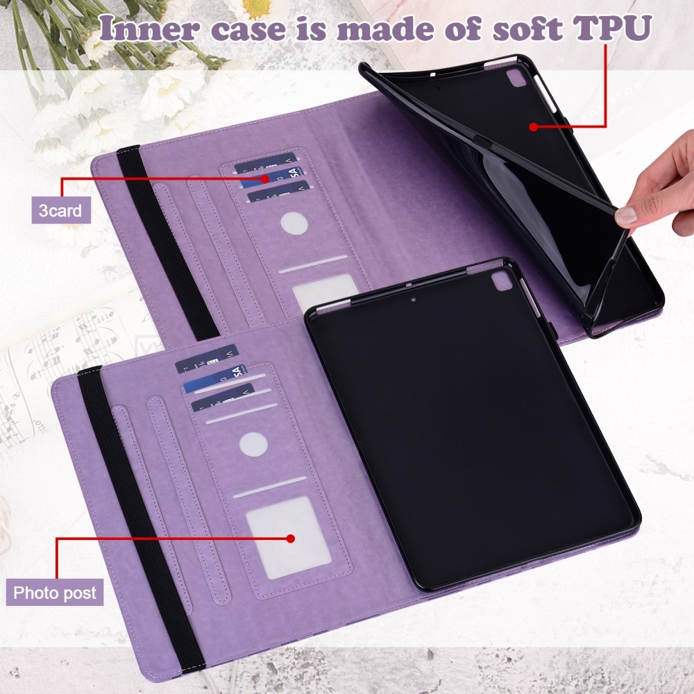 Tree Closing Case tok iPad Air 11 (2024) - Lila